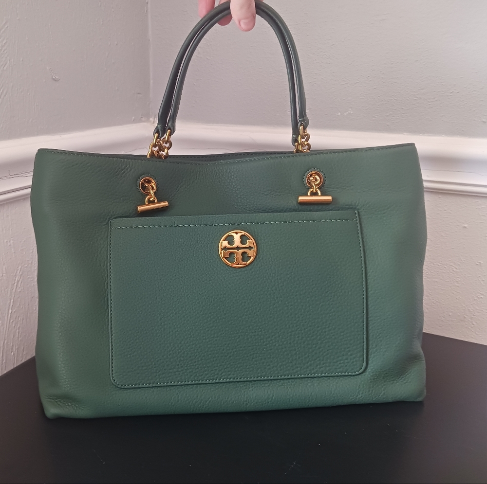 Tory Burch Green purse